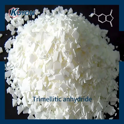 What are the production processes of trimellitic anhydride?